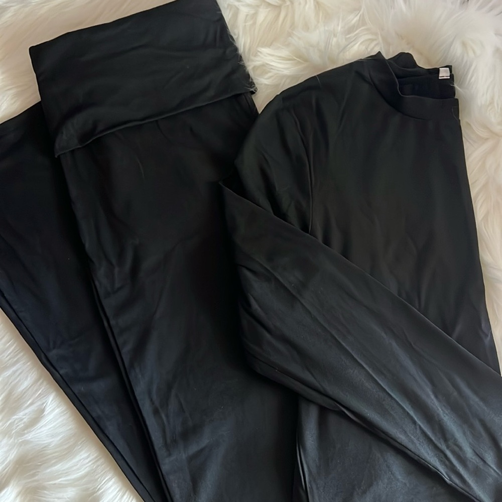 BRAND NEW Black Pant and Top Set